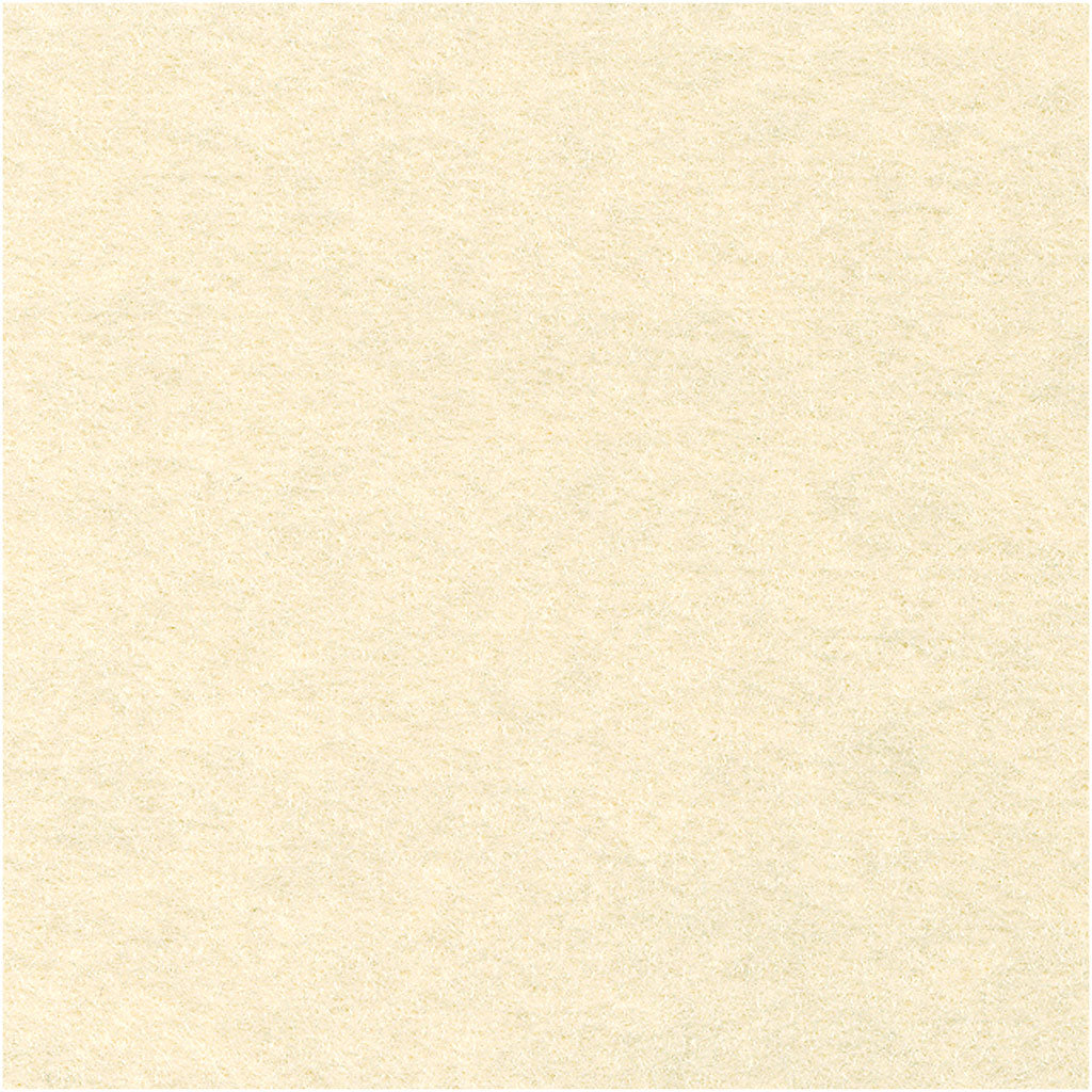 Filc firmowy Creativ hobby w kolorze złamanej bieli, format A4, 10 kartek
