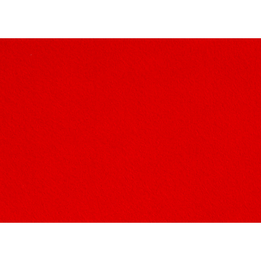 Filc hobbystyczny firmy Creativ, czerwony, A4, 10 kartek