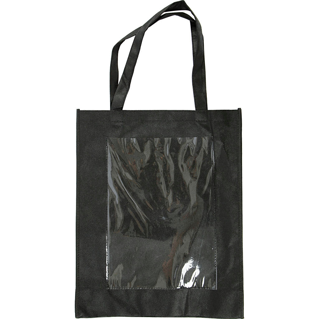 Creativ Company Black Bar -Borka z plastikowym przodem