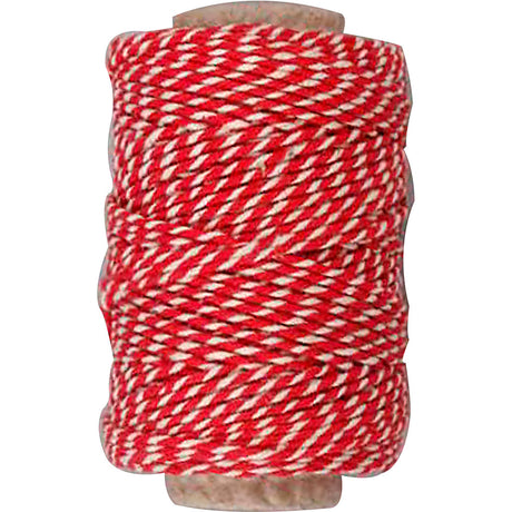 Firma Creativ https: www.cchobby.nl sznurek bawełniany-grubość-1-1-mm-czerwony-biały-50-m-1-rolka