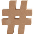 Symbol firmy Creativ #mdf 13cm, 1szt.