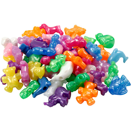 Creativ Company Figurs Peads Pearl Clear in Pant, 220st.