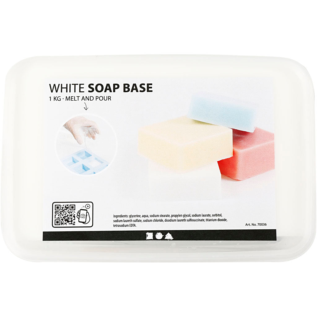 Mydło firmy Creativ Basic White 1 kg