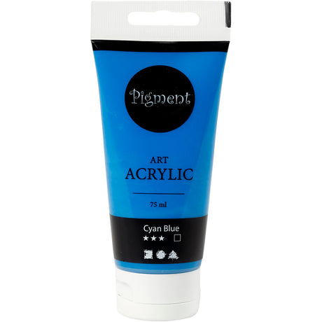 Creativ Company Pigment Art Farba Acryl Cyan Blue, 75 ml