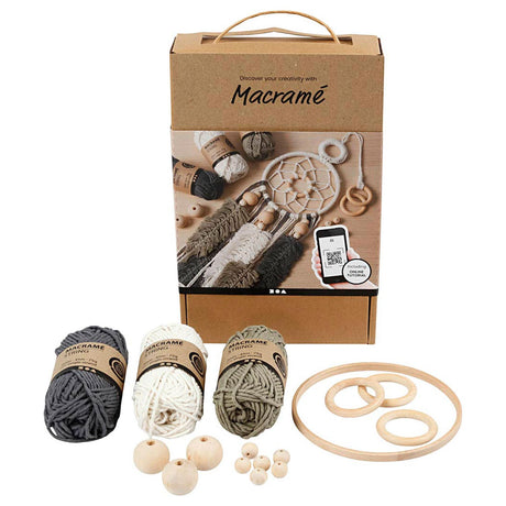Firma Creativ https: www.cchobby.nl starter-hobbyset-macrame-1-doos