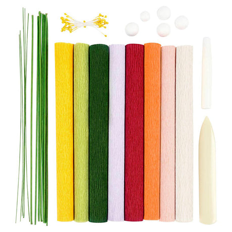 Firma Creativ https: www.cchobby.nl starter-hobbyset-crepepaper-diverse-colors-1-box