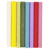 Papier krepowy firmy Creativ w odcieniach podstawowych 8 sztuk 25x60 cm