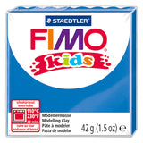Fimo dziecięca glina modelarska niebieska, 42gr
