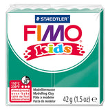 Fimo dziecięca glina modelarska zielona, 42gr