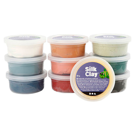 Firma Creativ https: www.cchobby.nl jedwabna glina-pastelkolory-10x40-gr-1-doos