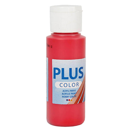Firma Creativ plus kolorowa farba akrylowa jagodowa czerwień, 60ml