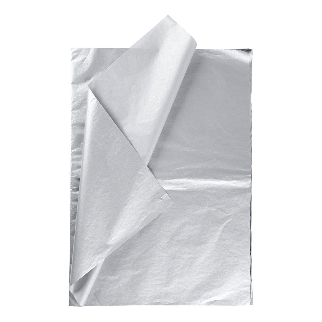 Creativ Company Tissue Paper Silver 6 Arkusze 14 gr, 50 x 70 cm