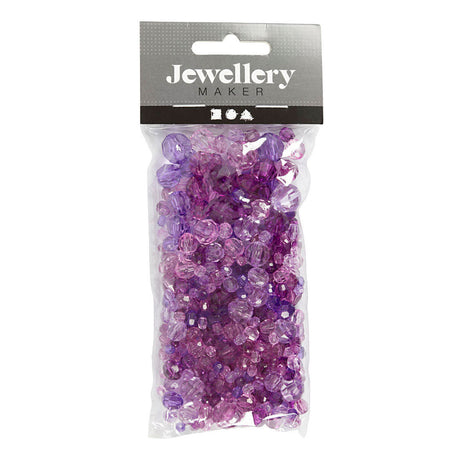 Creativ Company Facet Peads Mix Purple, 45 gramów