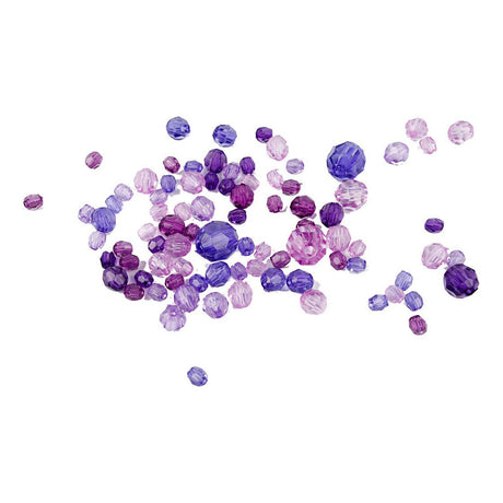 Creativ Company Facet Peads Mix Purple, 45 gramów