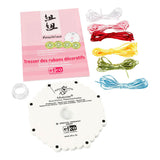 Firma Creativ Kumihimo Kit Braids tworzy zestaw