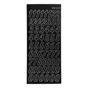 Kompanii Creativ Company Big Figurs Black, 1 arkusz