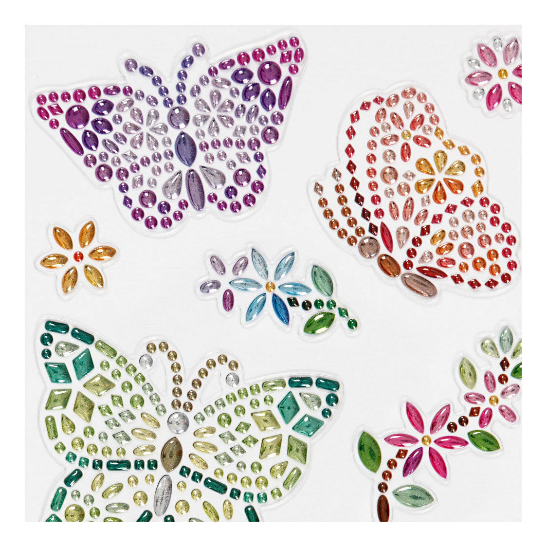 Creativ Company Diamant Nakleing Butterfly, 1 arkusz