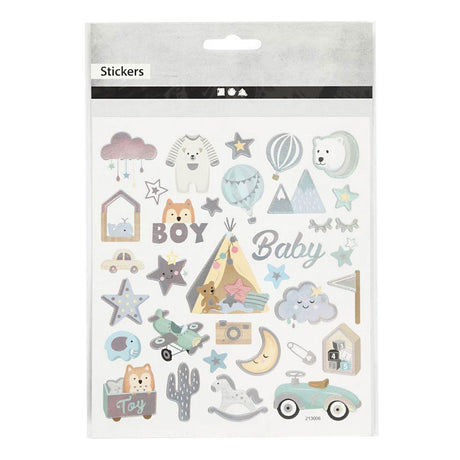 Creativ Company Stickers Baby Boy, 1 arkusz