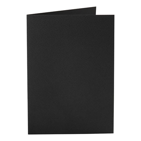 Karty firmy Creativ Black 10.5x15 cm, 10st.