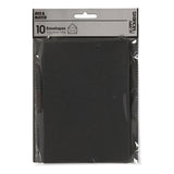 Creativ Company Envelope Black, 11,5 x 15 cm, 10st.