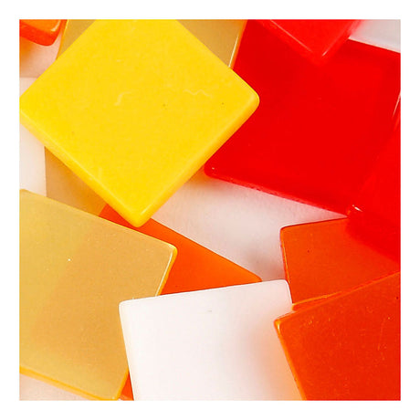 Creativ Company Mini Mosaic Red Orange 1x1 mm, 25 gramów