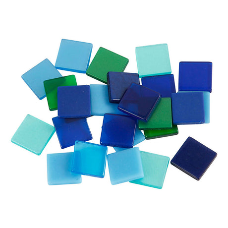 Creativ Company Mini MoSaic Blue Green 10x10 mm, 25 gramów