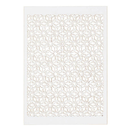 Creativ Company Carton Carton Flower White, 10st.