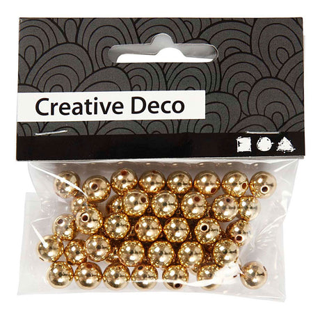 Creativ Company Beads Gold, 50..