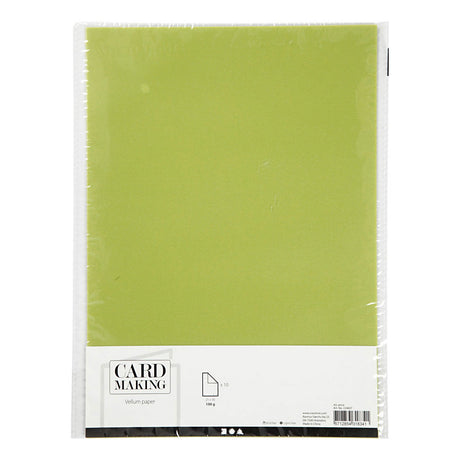 Creativ Company Velle Paper A4 Light Green, 10 arkuszy