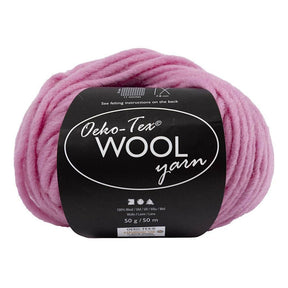 Creativ Company Wool Yarn jasnoróżowy, 50m