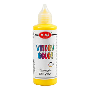 Kontrola okna Creativ i szklana farba żółta, 90 ml