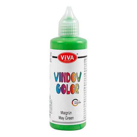 Kontrola okna Creativ Company i farba szklana - jasnozielony, 90 ml