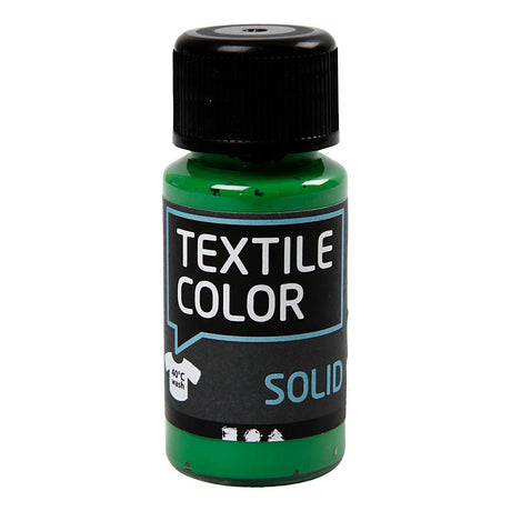 Firma Creativ Firma Textile Pokrywa farba tekstylna - Genialna zielona, ​​50 ml