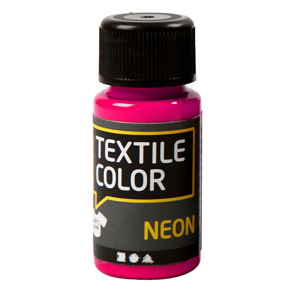 Firma Creativ Firma Textile Pokrywa farba tekstylna - Neon Pink, 50 ml