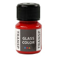 Szkło firmy Creativ kolor przezroczysty, czerwony, 35ml