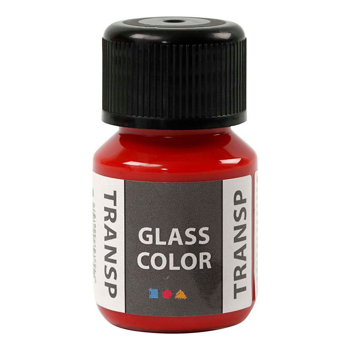 Szkło firmy Creativ kolor przezroczysty, czerwony, 35ml