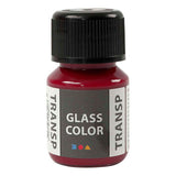 Creativ Company Glass Color Transparent Farba - Pink, 30 ml