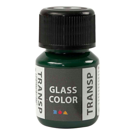 Creativ Company Glass Color przezroczystą farbę - Briliant Green, 30 ml