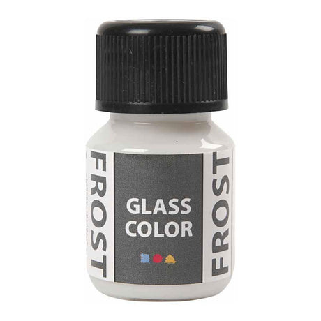 Creativ Company Glass Color Frosta - White, 30 ml