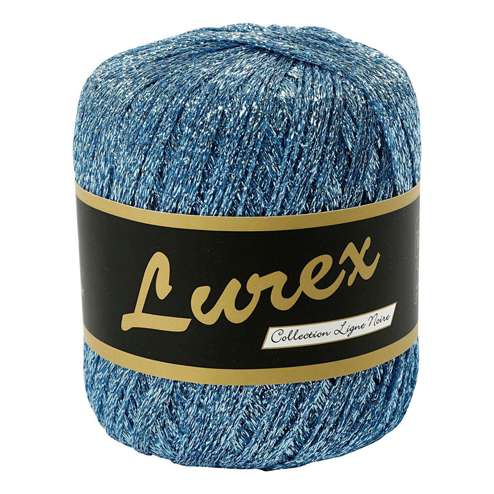 Creativ Company Lurex Glitter przędza jasnoniebieska, 160m