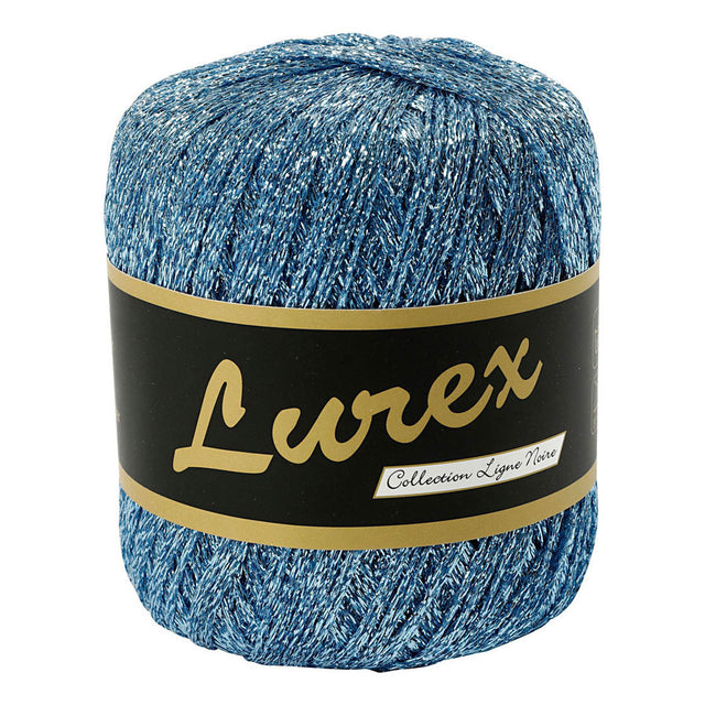 Creativ Company Lurex Glitter przędza jasnoniebieska, 160m