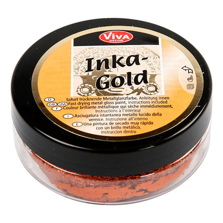 Creativ Company Inka -Gold Glosswax - Copper, 50 ml