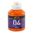 Creativ Company Acryl Farba Glitter dla dzieci - Orange, 500 ml