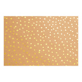 Creativ Creativ Creativ Faux Leather Paper Brown z kropkami, 1M