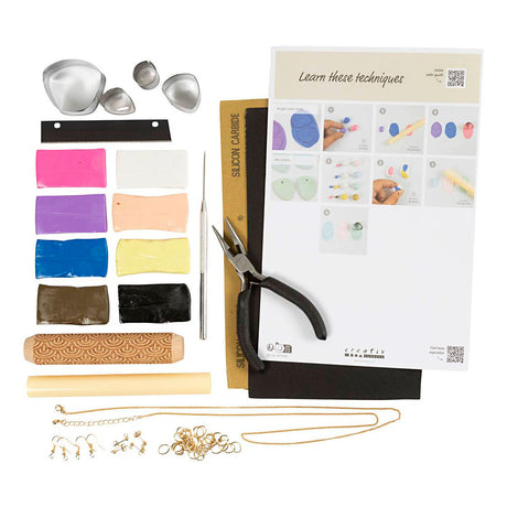 Creativ Company starter hobbyset biżuteria tworząca glinę