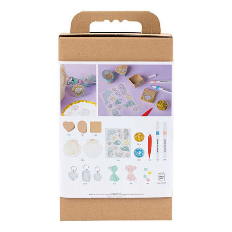 Firma Creativ https: www.cchobby.nl hobbyset-decoration-boxes-shells-keychains-pastelcolors-1-box