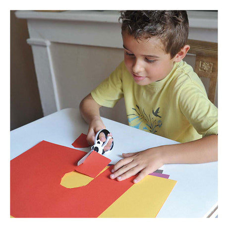 Nożyczki dziecięce firmy Creativ Fiskars z motywem zwierzęcym panda - 13cm