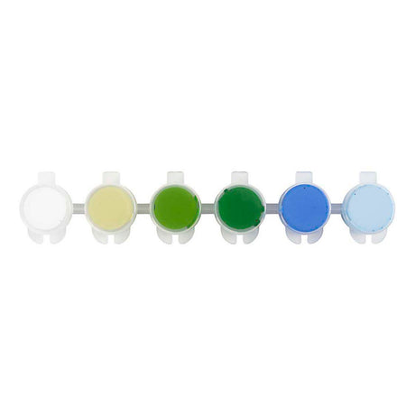 Firma Creativ plus kolorowa farba akrylowa niebiesko-zielona harmonia - 6x5ml.