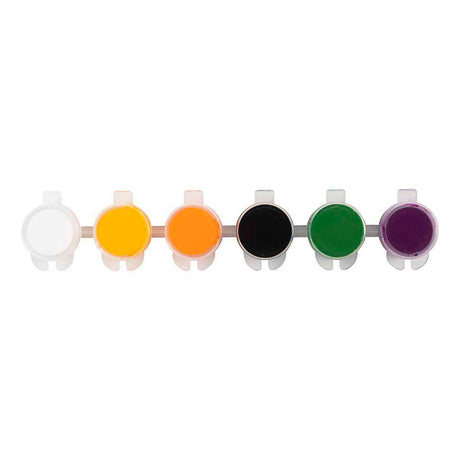 Farba akrylowa firmy Creativ Plus color kolory halloweenowe - 6x5ml.