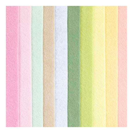 Firma Creativ https: www.cchobby.nl hobbyfelt-a4-arkusz-210x297-mm-grubość-2-mm-pastelkolory-10-arkusz-1-pudełko